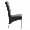 Sedia Pelle rigenerata Legno - Carlo Quercia