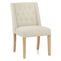 Sedia Tessuto Quercia - Chatsworth Crema