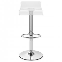 Sgabello Plastica Cromato - Shimmer