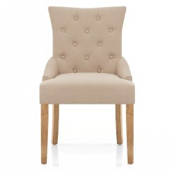 Sedia Tessuto Legno - Verdi Beige