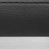 Sgabello Ecopelle Satinato - Vision Nero