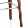 Sgabello legno tessuto - Stockholm Crema