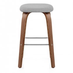 Sgabello legno tessuto -...