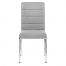 Sedia Tessuto Cromato - Taurus Grigio