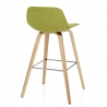 Sgabello Tessuto Legno - Reef Verde