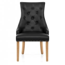 Sedia Pelle Rigenerata Quercia - Ascot Crema