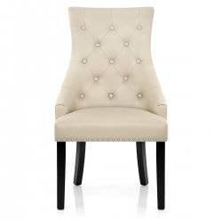 Sedia Pelle Rigenerata - Ascot Nero