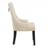 Sedia Pelle Rigenerata - Ascot Crema