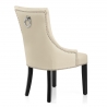 Sedia Pelle Rigenerata - Ascot Crema