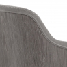 Sedia Legno - Fusion Velluto Grigio