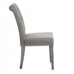 Sedia Velluto - Moreton Grigio