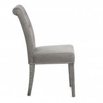 Sedia Velluto - Moreton Grigio