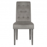 Sedia Velluto - Moreton Grigio