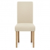 Sedia Tessuto Legno - Jackson Crema