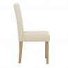Sedia Tessuto Legno - Jackson Crema