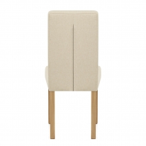 Sedia Tessuto Legno - Jackson Crema