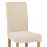 Sedia Tessuto Legno - Jackson Crema
