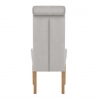 Sedia Velluto Legno - Carolina Grigio