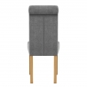 Sedia Tessuto Legno - Portland Grigio