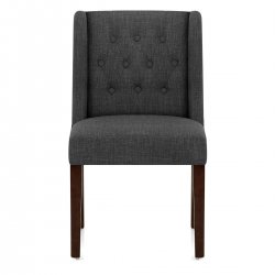 Sedia Tessuto Noce - Chatsworth Grigio