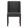 Sedia Tessuto Noce - Chatsworth Grigio