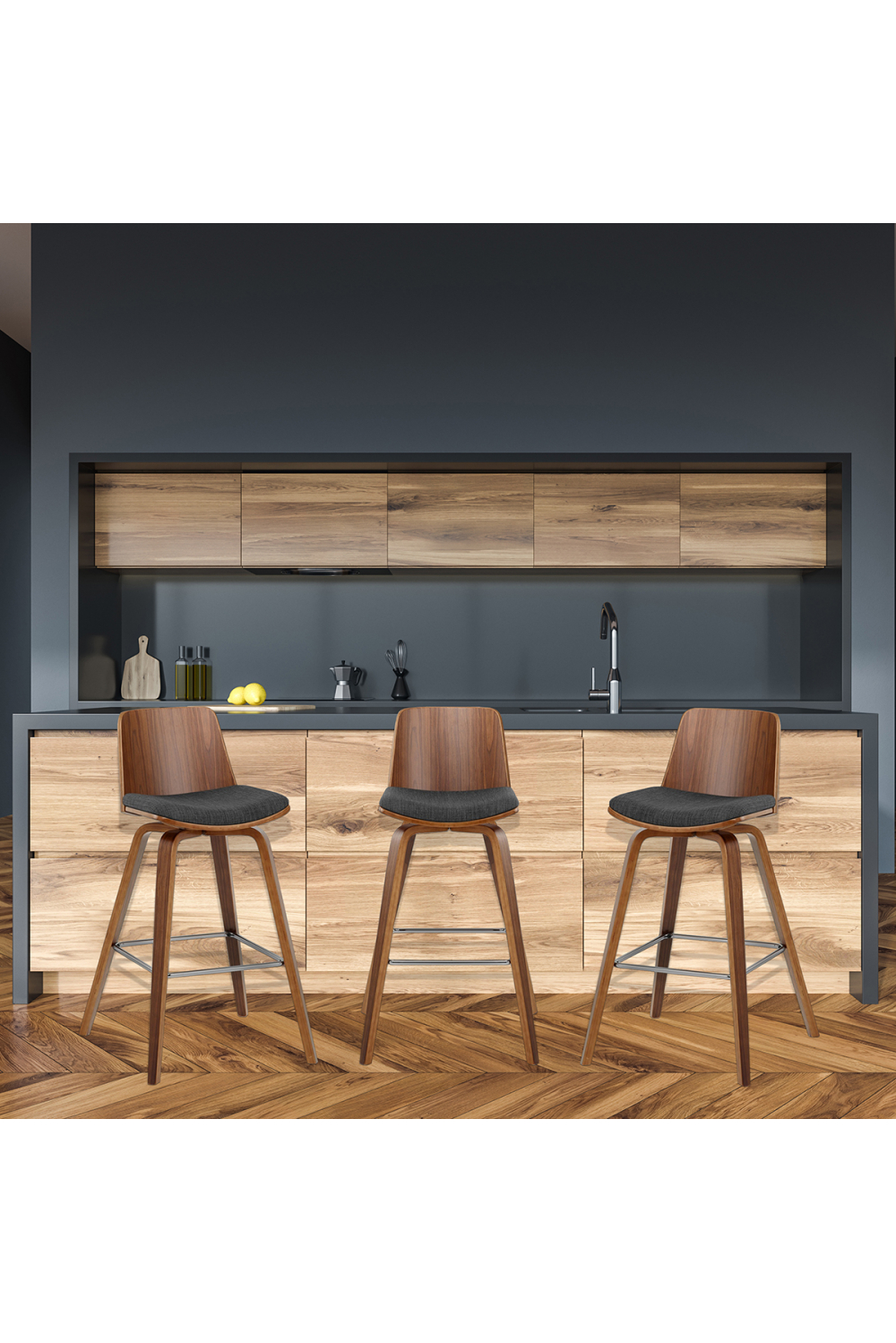 Sgabello In Legno Alto Sgabello Rustico Legno Di Pino Brenta