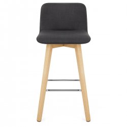 Sgabello Tessuto Quercia - Tide Crema