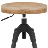 Sgabello Legno Metallo - Compass Legno