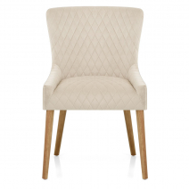 Sedia Velluto Quercia - City Crema