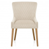 Sedia Velluto Quercia - City Crema