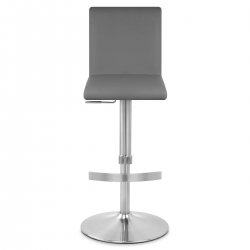 Deluxe High Back Chrome Brosse