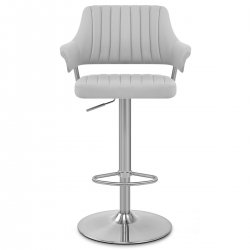 Sgabello Ecopelle Satinato - Skyline Verde