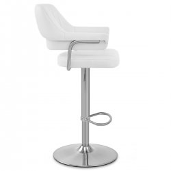 Sgabello Ecopelle Satinato - Skyline Verde