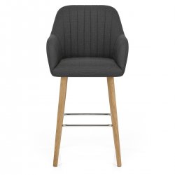 Sgabello Tessuto Legno - Rio