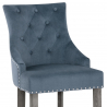 Ascot Stool Grey Legs