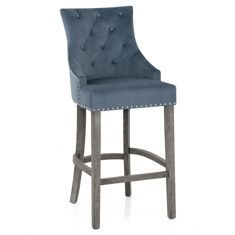 Ascot Stool Grey Legs