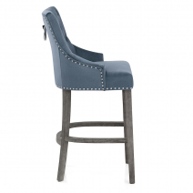 Ascot Stool Grey Legs