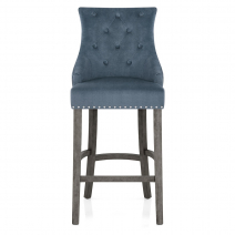 Ascot Stool Grey Legs