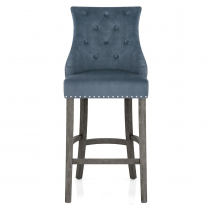 Ascot Stool Grey Legs