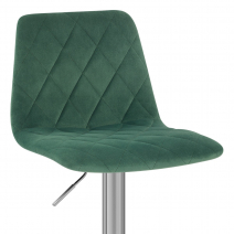 Sgabello Velluto Satinato - Melody Verde