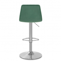Sgabello Velluto Satinato - Melody Verde