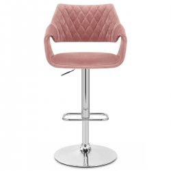 Sgabello Velluto - Fairfield blu