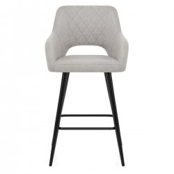 Sgabello Tessuto - Lopez Grigio Scuro