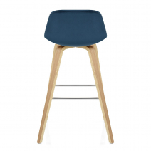 Sgabello Velluto - Reef - Sgabelli da Bar Blu