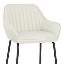 Sgabello Pelle - Kanto Crema