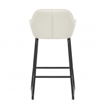 Sgabello Pelle - Kanto Crema