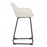 Sgabello Pelle - Kanto Crema