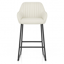 Sgabello Pelle - Kanto Crema