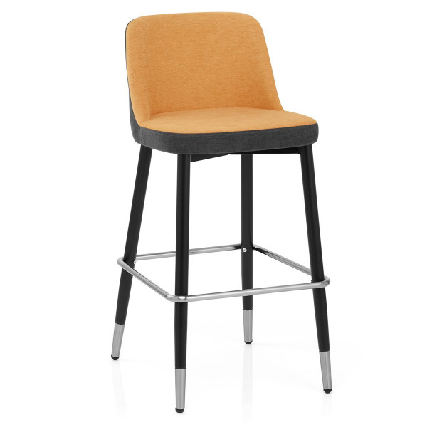 Sgabello Tessuto - Hudson Arancione Sgabello Tessuto - Hudson Arancione