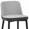 Sgabello Tessuto - Hudson Grigio